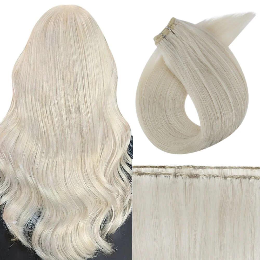 Best Virgin Machine Hair Weft Brazilian 100% Human Hair Sew In Bundle…